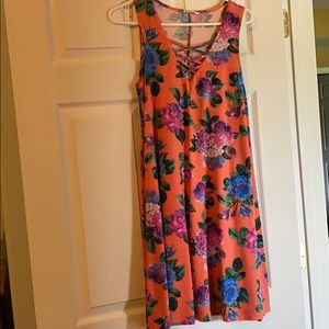 Tropical Floral Summer Dress